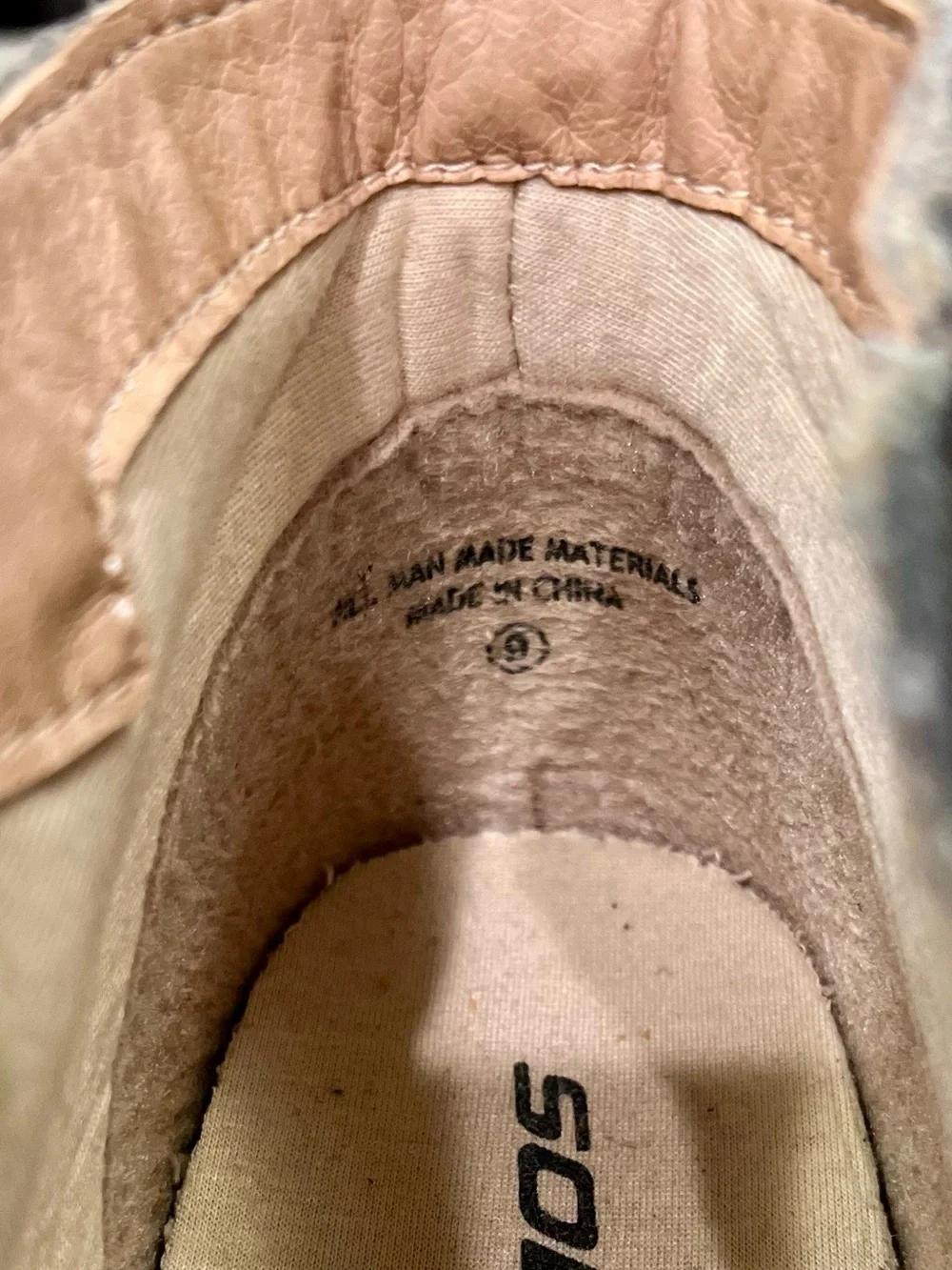 Soda Camouflage Zip-Front Wedge Sneakers - Womens Size 9